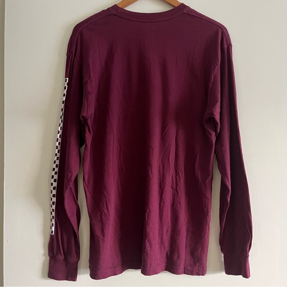 ❄️ SOLD ❄️ Vans Graphic Long Sleeve T-shirt - checkered - Picture 4 of 5